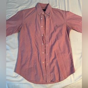 Custom Fit Ralph Lauren Button Down - Red